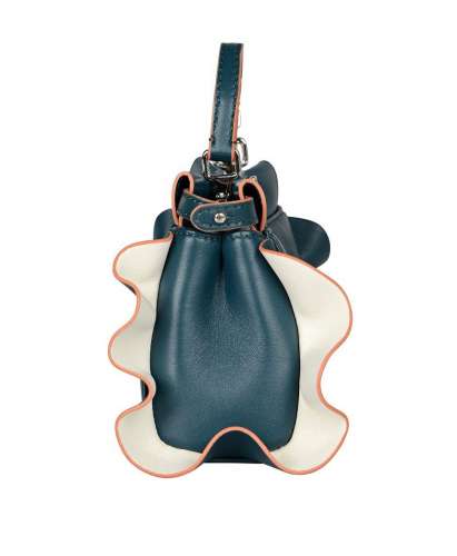 Shoulder Bag by Fendi Luxury petrol leather 100% original sale new Best Deals & Coupons on handbags